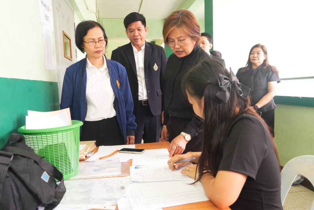 สพฐ. ตรวจเยี่ยมสนามสอบเข้า ม.4 ย้ำโปร่งใส เป็นธรรม นักเรียนทุกคนมีที่เรียนแน่นอน